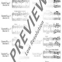 Organ Concerto No. 10 D Minor - Organ Reduction