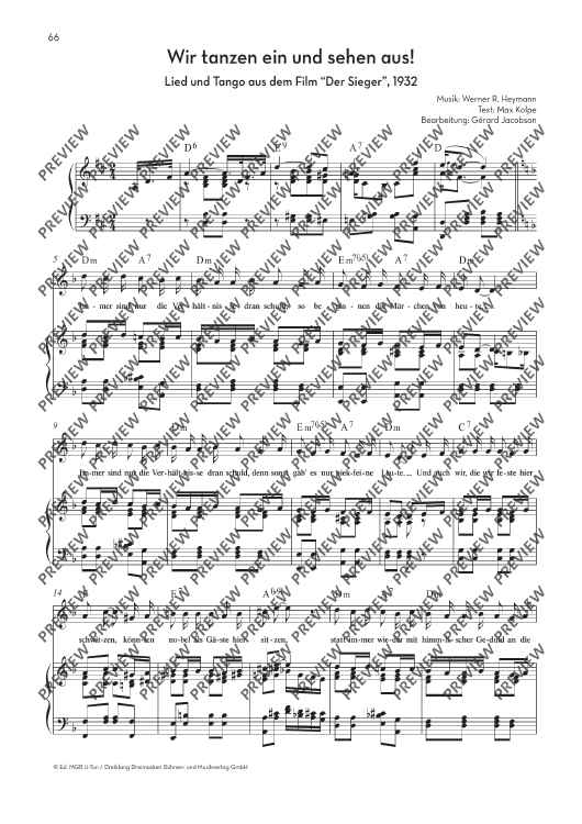 Wir tanzen ein und sehen aus