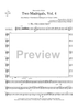 Two Madrigals, Vol. 4 - from Morley's "First Book of Madrigals to 4 Voices" (1594) - Trombone 1 (Optional F Horn)