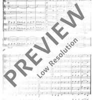 Feldpartie in G minor - Score