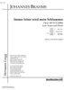 Immer leiser wird mein Schlummer Op.105 No. 2