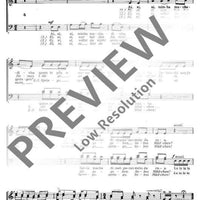 Europäische Volks- und Kinderlieder - Choral Score