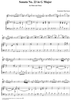 Sonata No. 23 in G Major - Piano