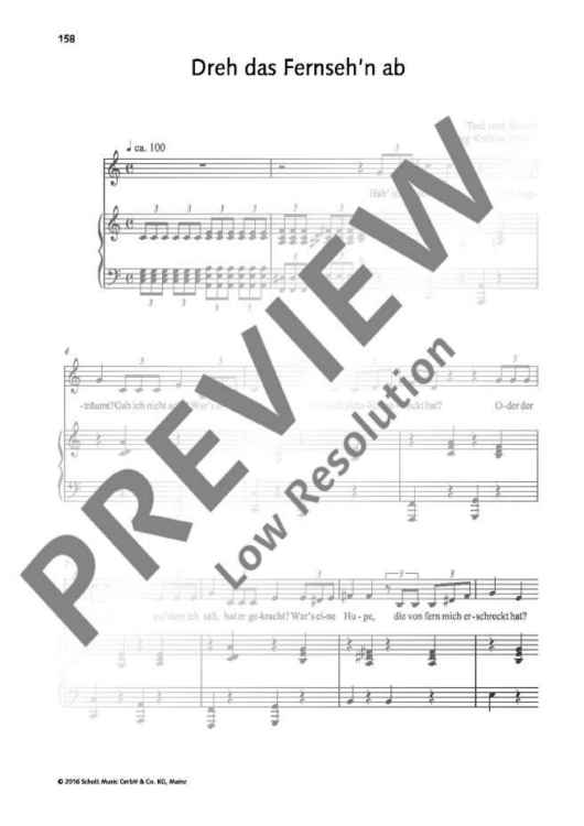 Dreh das Fernseh’n ab