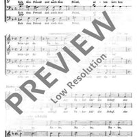 Abendfeier - Choral Score