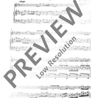 Schott Flute Library - Score and Parts