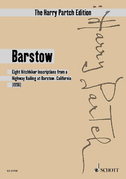 Barstow - Full Score
