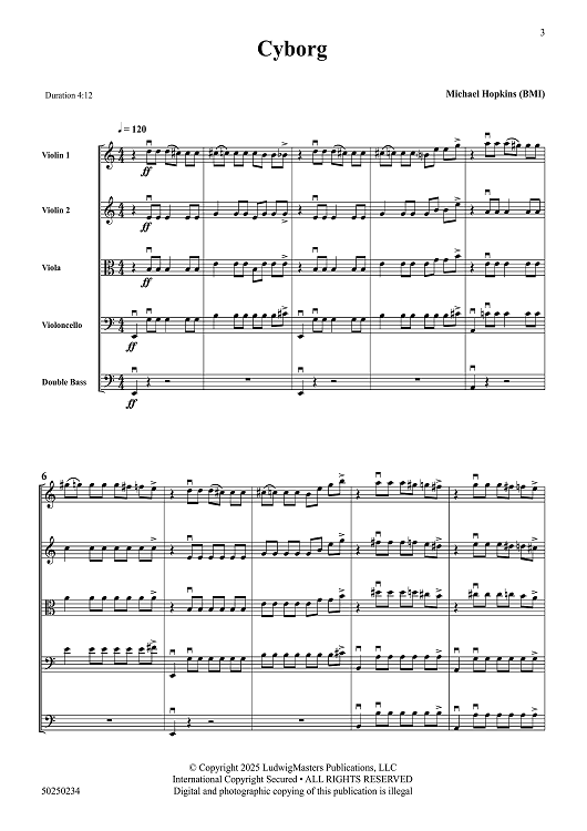 Cyborg - Full Score