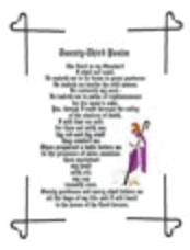 The Twenty-Third Psalm - S.A.T.B.