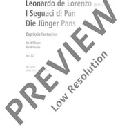 I Seguaci di Pan - Score and Parts