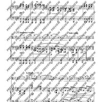 Variations D minor - Score and Parts
