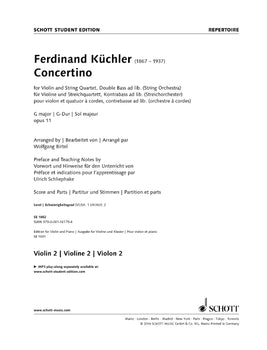 Concertino G major - Violin 2