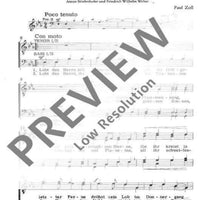 Lobt den Herrn, ihr Wesen all - Choral Score