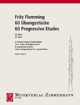 60 Oboe Pieces for Practice of Progressive Difficulty