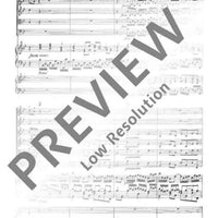 Orgel-Konzert No. 7 in B flat major - Score