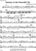 Journey to the Emerald City - Flute 3/Piccolo
