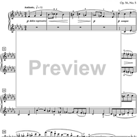 Tendresse (Tenderness) - from Dolly Suite, Opus 56