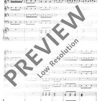 Sonata D Major - Score