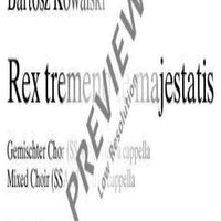 Rex tremendae majestatis - Choral Score