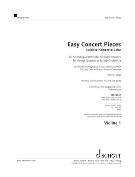 Easy Concert Pieces - Violin 1