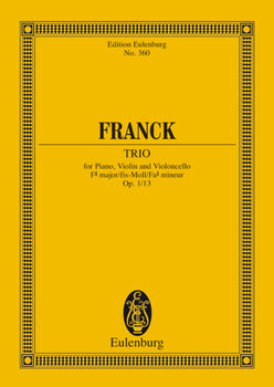 Piano Trio F# minor - Full Score