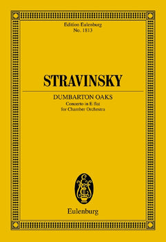 Concerto in E flat "Dumbarton Oaks" - Full Score