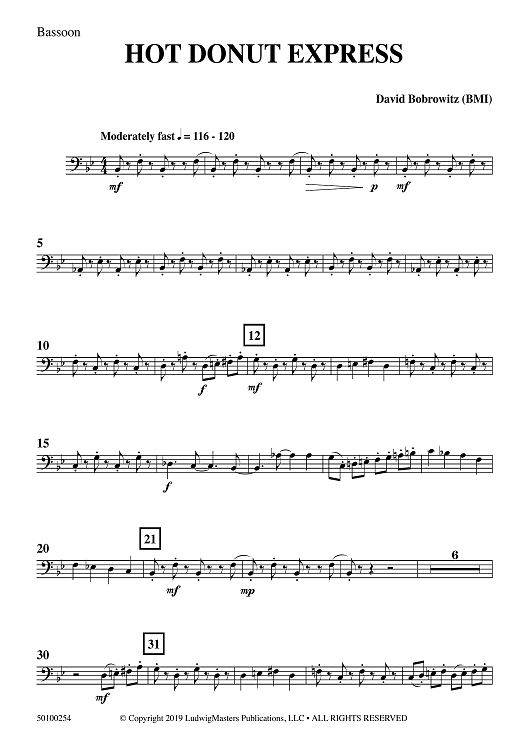 Hot Donut Express - Bassoon