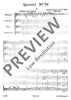 String Quartet Bb major, "L'Aurore" in B flat major - Full Score