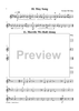Twenty Folk Tunes for Bass Quartet (or Trio) - Double Bass 2