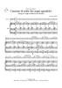 Canzone di notte dei sogni agrodolci - Organ Score