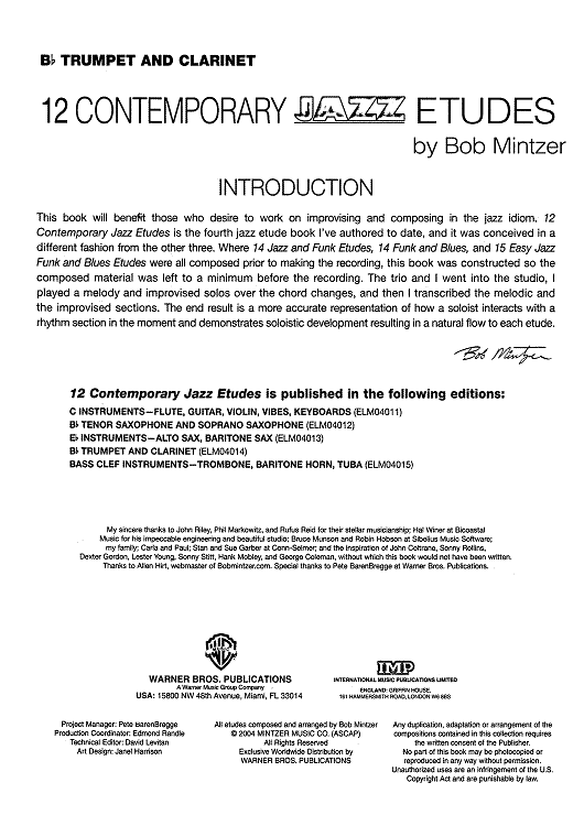 Introduction and Notes - Bonus Material