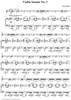 Violin Sonata No.1 - Piano Score