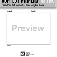 Title Page and Contents - Bonus Material