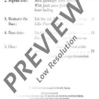 Cantata No. 68 (Feria 2 Pentecostes) - Full Score