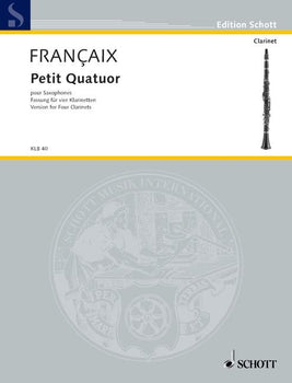 Petit quatuor - Score and Parts