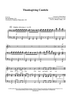Thanksgiving Canticle