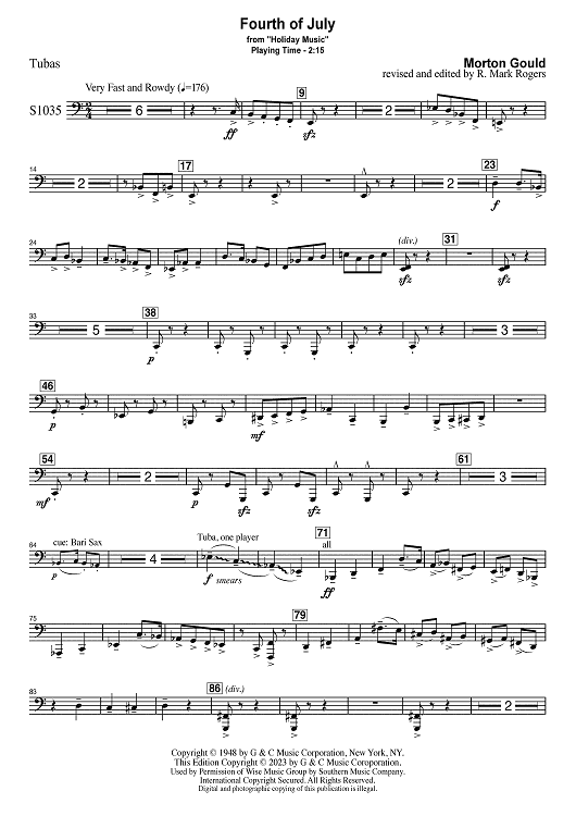 Fourth of July - Tuba