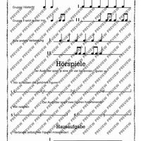 Spielmannstrommel für junge Anfänger - Performing Score