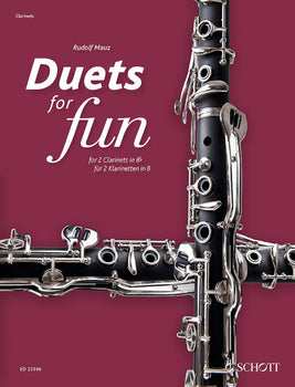 Duets for fun: Clarinets - Performing Score