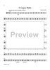 Six Waltzes for String Trio - Viola