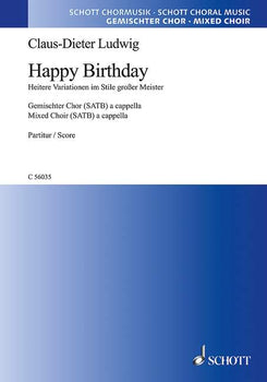 Happy Birthday - Choral Score