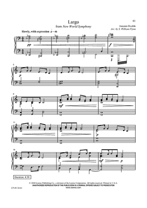 Largo - from New World Symphony