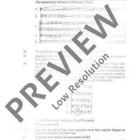 Concerto E Major - Full Score