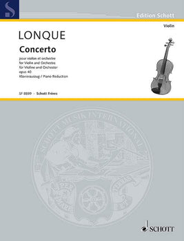 Violin Concerto - Piano Reduction