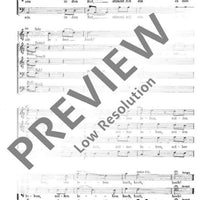 Jugoslawische Hochzeitslieder - Choral Score