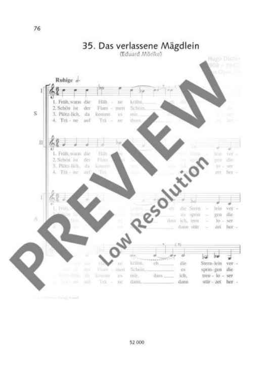 Das verlassene Mägdlein