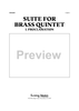 Suite for Brass Quintet - 1. Proclamation