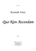 Quo Non Ascendam - Introductory Notes
