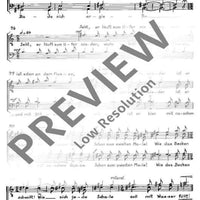 Der Zauberlehrling - Choral Score