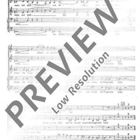 Vom Wesen und Vergehen - Choral Score